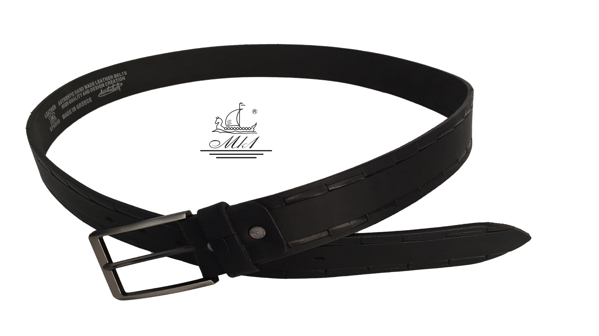 Z2752/40m-krp Hand made leather belt
