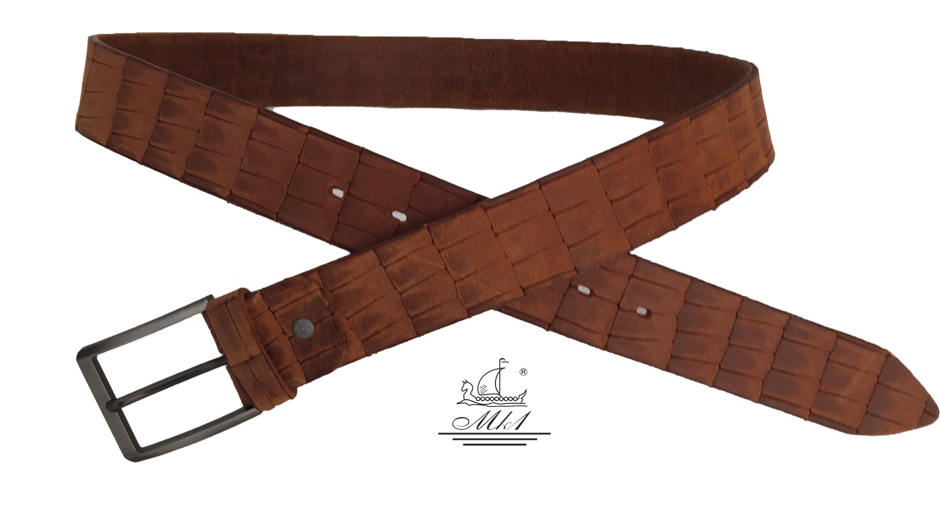 Z2752/40t-kr-nb Hand made leather belt